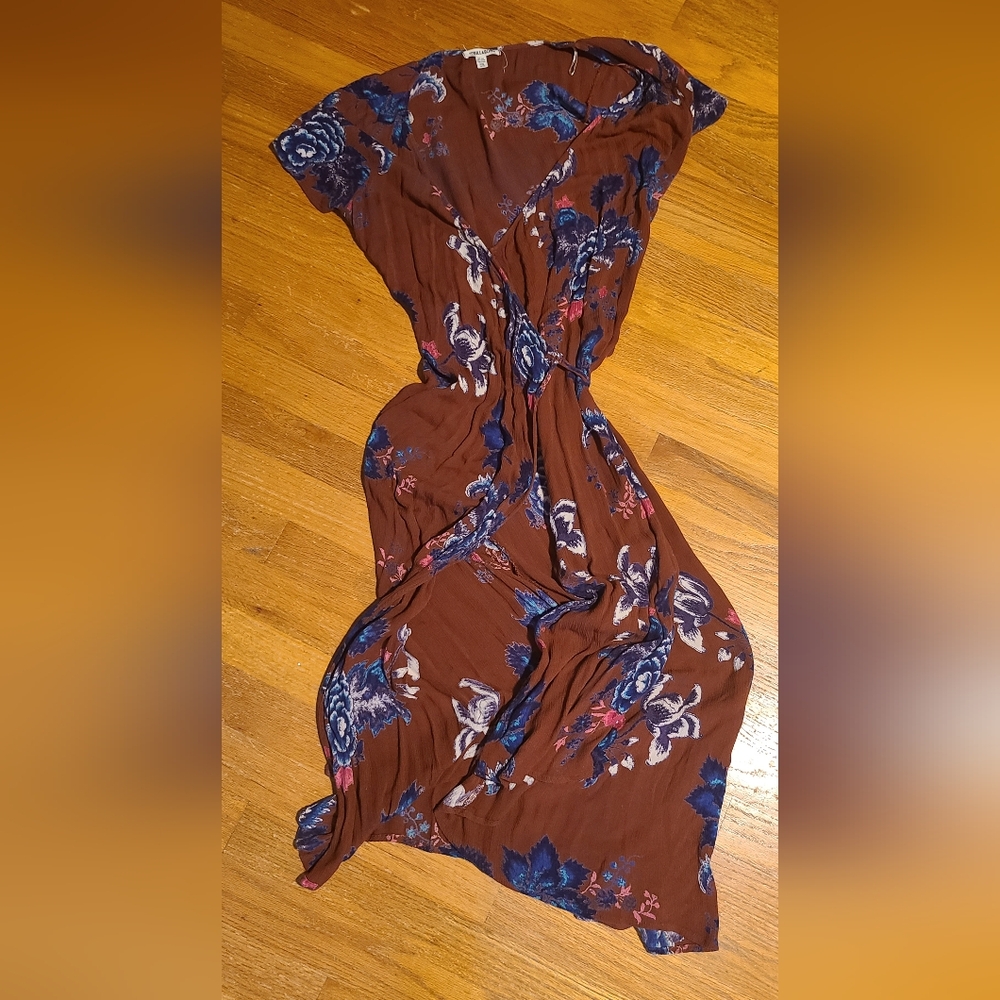 Billabong Floral Brown Dress